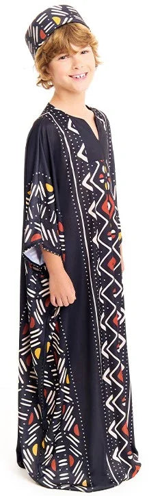 Disfraz de Africano Tradicional para Niño Africanos Partilandia